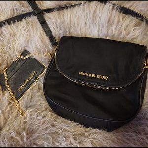 Micheal Kors Black Shoulder Bag